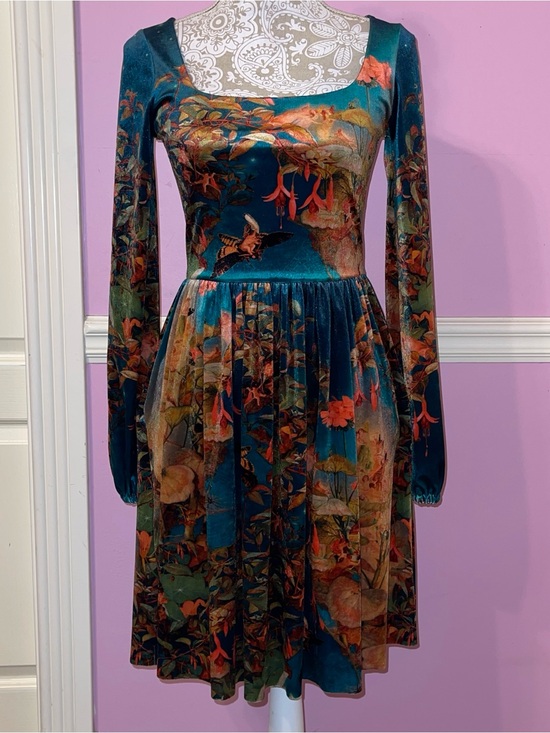 Blackmilk Dresses & Skirts - Blackmilk midsummer night’s fairy Fairycore velvet dress cottage renaissance